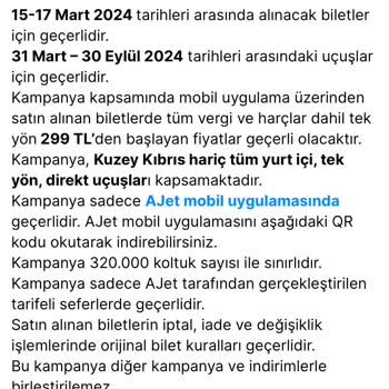 Anadolu Jet Resmi İnternet Sayfasında Doğru Olmayan Kampanya Reklamı