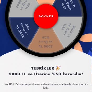Boyner İndirim Kodu Sorunu