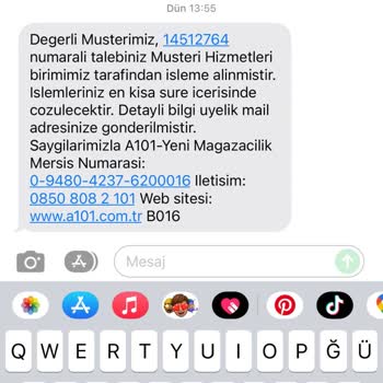 A101 Online'dan Alışveriş Pişmanlıktır!