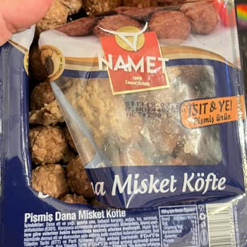 Namet Markası Misket Köftede Kötü Kokan Madde