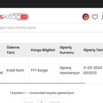 İndeks Kitap Kitapları Kargoya Vermiyor.