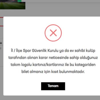Passolig Maç Bileti Alamamak