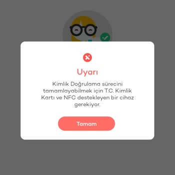 Tosla Kart NFC Desteklemeyen Cihaz