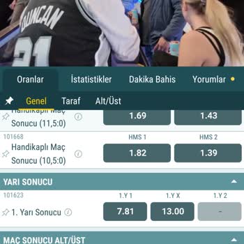 Nesine.com Canlı Maç Tezgahı