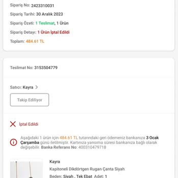 Kayra Giyim Online Alışveriş Sitesinde Stok Sorunları