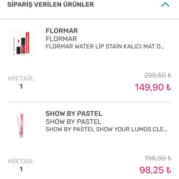 Watsons Siparişim Eksik Geldi
