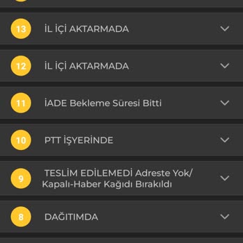 PTT Kargonun Hizmet Ayıbı