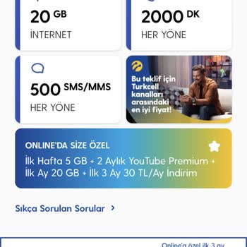 Turkcell Kişiye Ayrı Ücretlendirme