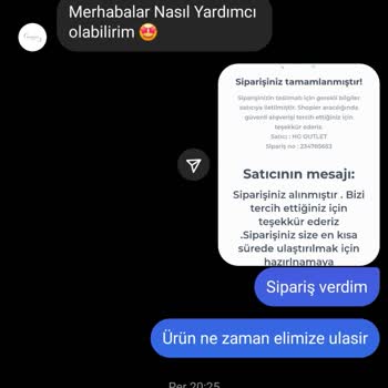 Hg Outlet (hgoutlet.tr) Siparişim. Oyalanıyor Ücret Ödedim Kargoya 3 Gündür Verilmiyor