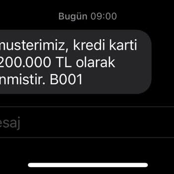 Ziraat Bankası Otolimit Hayır Cevabına Rağmen Limitimi Arttırıyor