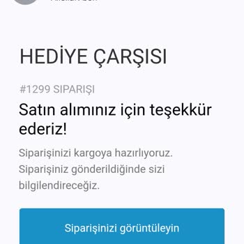 Hediye Çarşısı (magazahediyecarsisi.com) Hediyen Çarşısı Şikayet