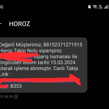 Horoz Lojistik Kargomu Dağıtıma Çıkarmıyor.