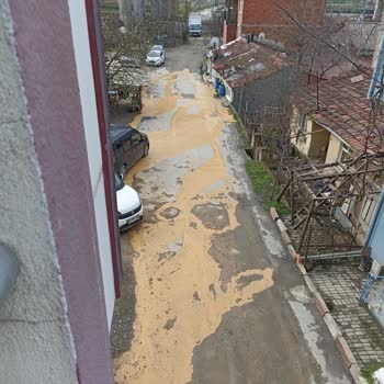 Arnavutköy Belediyesi Arnavutköy'de İnşaat Kaynaklı Çamur Problemi!