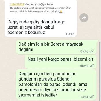 Moda Armu Ürün Değişiminde Yaşanan Sorunlar Ve İade Talebi