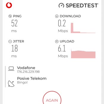 Vodafone Mobil İnternet Çekmiyor