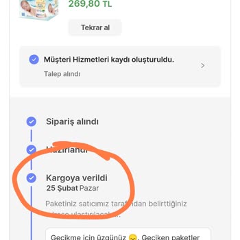 ebebek Ürünlerimin Teslimatı 1 Ay Geçmesine Rağmen Yapılmadı