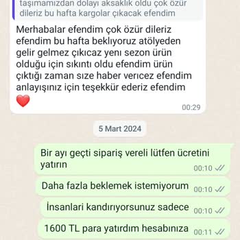 Bymodastone İki Aydır Ne Ürünü Gönderdi Ne Para İadesi Yaptı.