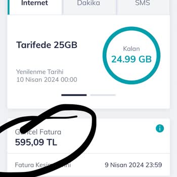 Türk Telekom Tarife İle Faturaları Eşleşmiyor Sürekli Fazla Ödüyorum