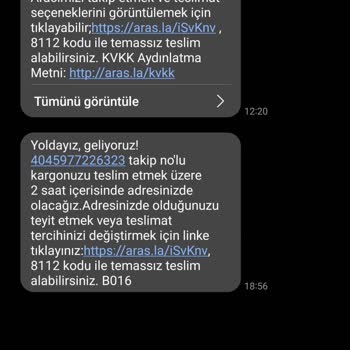 Aras Kargo Kargo Gecikmesi Sorunu