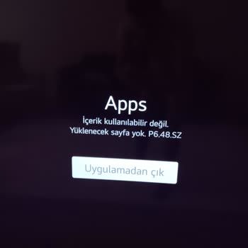 Onvo Uygulamalar Sekmesi Açılmıyor.