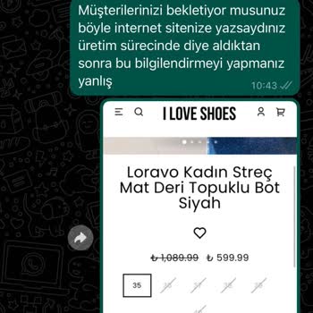 I Love Shoes Adlı Butik!