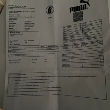 Puma Ayakkabının Arkası Açıldı