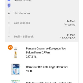 Hepsiburada Market Hepsiburada Carrefour SA Market Alışverişi Teslimat Sorunu