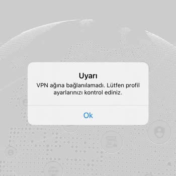 Vodafone Mobil VPN Sorunu