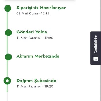 Boyner Den Aldığım Ürünü Teslim Etmeyen Aras Kargo