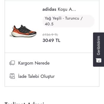 Boyner Den Aldığım Ürünü Teslim Etmeyen Aras Kargo