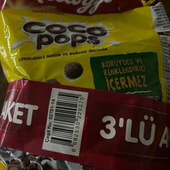 Kellogg's Coco Pops Glassplitter in der packung