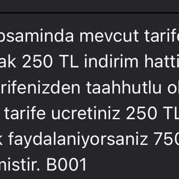Türk Telekom Prime Düşün 30GB Fazla Ücretlendirme Mağduriyeti