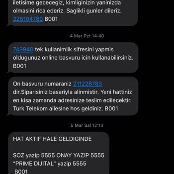 Türk Telekom Prime Düşün 30GB Fazla Ücretlendirme Mağduriyeti