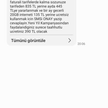 Türk Telekom Yıldızlı Günler Kampanyası Fiyat Uyuşmazlığı