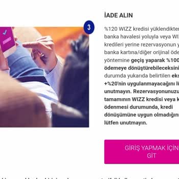 Booking Para İadesi İşleminde İlgilenmiyor.