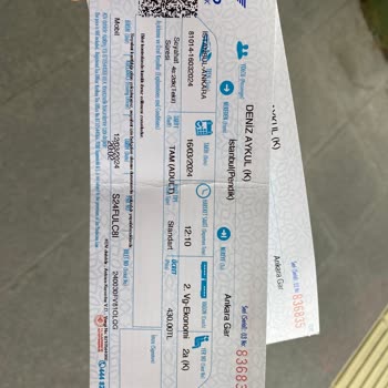 TCDD Seyahat Öncesi Bilet Verilmemesiyle Oluşan Sorunlar