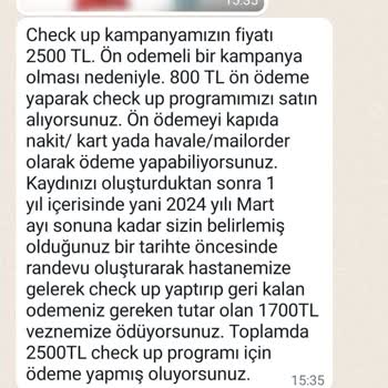 Medical Park Hastanesi Mağduriyeti! Ekstra Ücret Talebi!