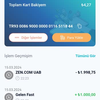 Paycell Param Hesapta Görünmüyor