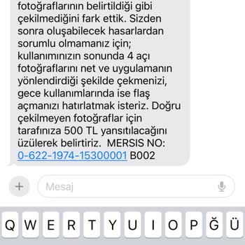 Getir Gece Kiralanan Araç Ve Haksız Cezai İşlem