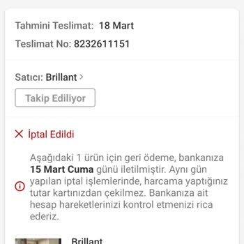 Trendyol Ücret İadesi Yapmıyor