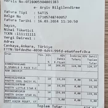 Penti Yanlış Etiket Basımı