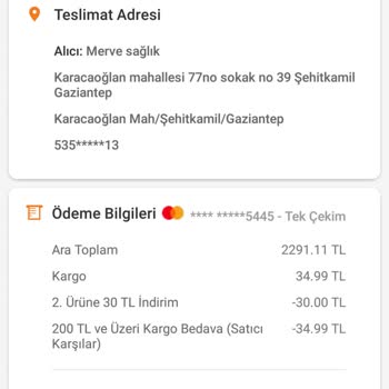 Formeya Trendyol İade Ettiğim İki Ürünü Tek Ürün Olarak Gösteriyor