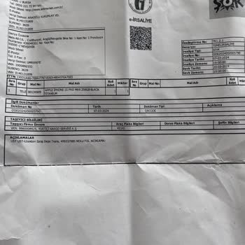 Şok Marketler Şok Marketin Online Alışverişte Fatura Göndermemesi