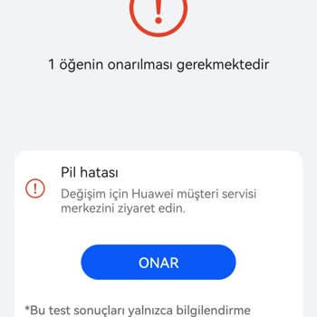 Huawei Ve KVK Teknik Servis Şikayeti