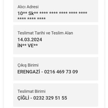 MNG Kargo Çiğli Şubesi Şikayet