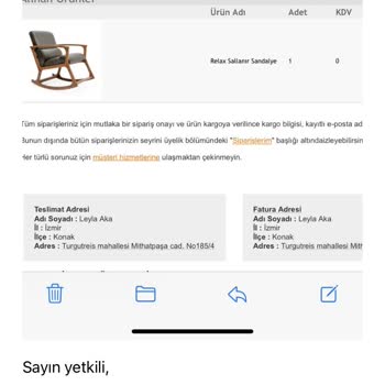 Tepe Home Teslim Edilmeyen Bilgi Verilmeyen Ürün