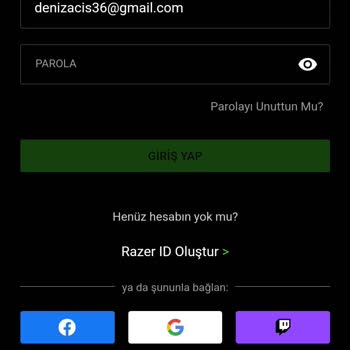 Razer Gold & Silver Hesabım Kitlendi Nasıl Alabilirim Hesabı