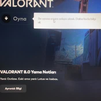 Valorant Gereksiz Ban Yedim