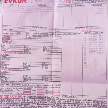 Evkur Alışveriş Mağdurum Ve Şikayetçiyim