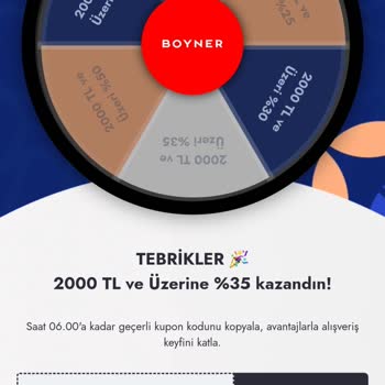 Boyner İndirim Kodunu Uygulamıyor